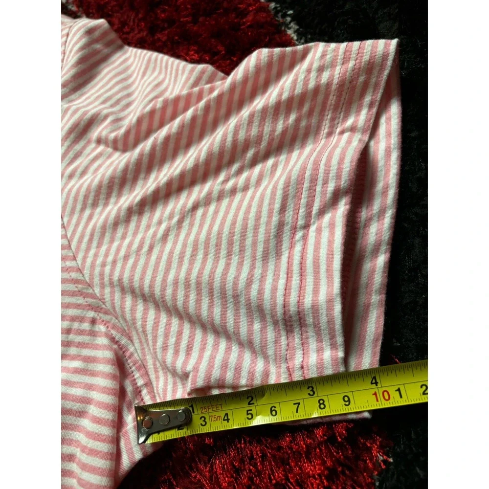 johnnie-O Warwick Striped Featherweight Performance Polo Sun Kissed Size XL